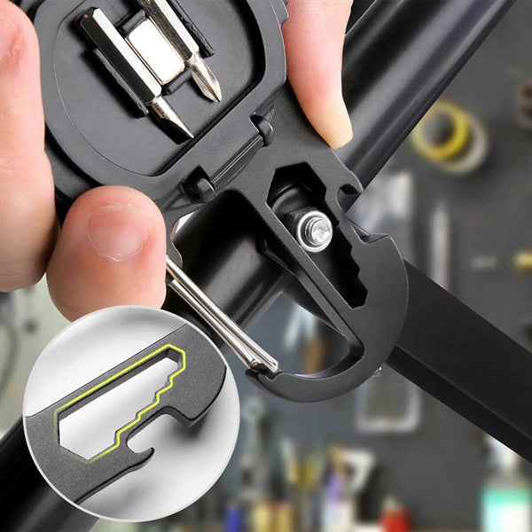 6-in-1 Rechargeable Emergency Light Keychain