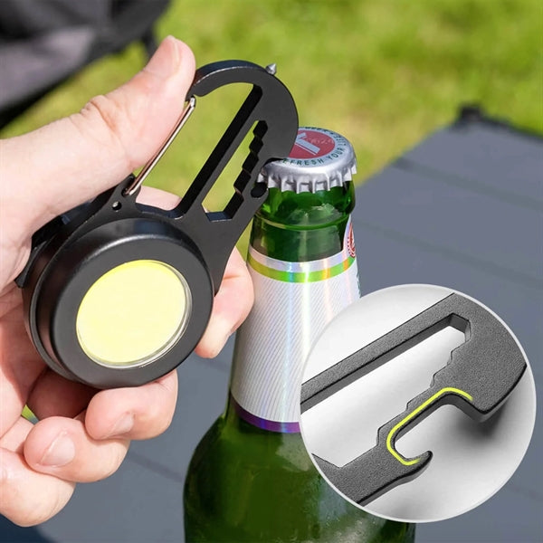 6-in-1 Rechargeable Emergency Light Keychain
