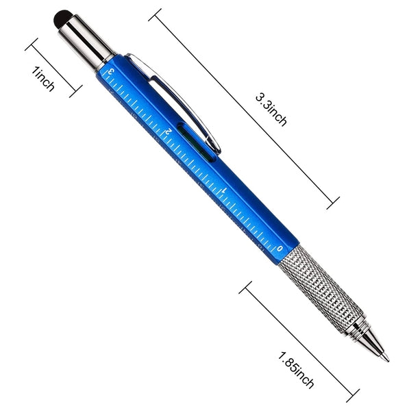 6 in 1 Multitool Tech Tool Pen with Ruler