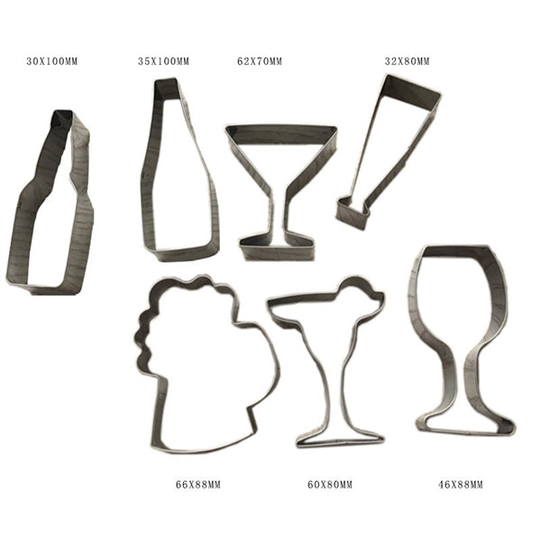 Beer Bottle Cookie Cutter