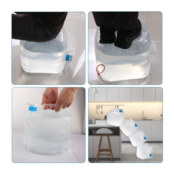 10L / 2.6 Gallon Collapsible Buckets/ Water Container