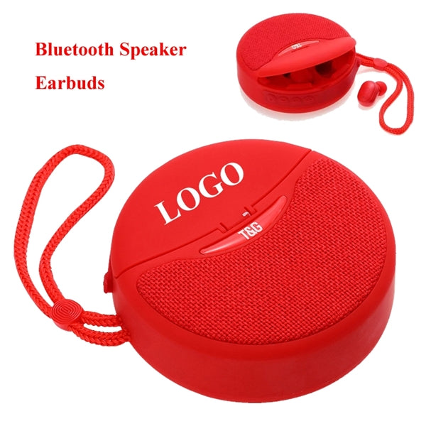 Bluetooth Speaker With Earbuds-With Custom Logo