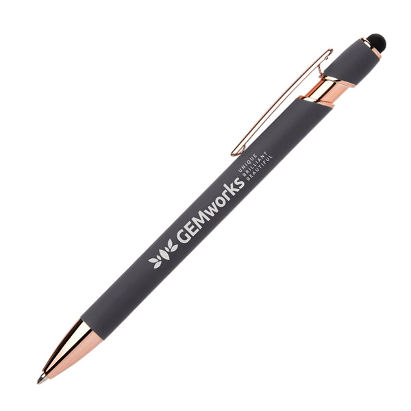 Ellipse Gel Softy Rose Gold w/Stylus - Laser