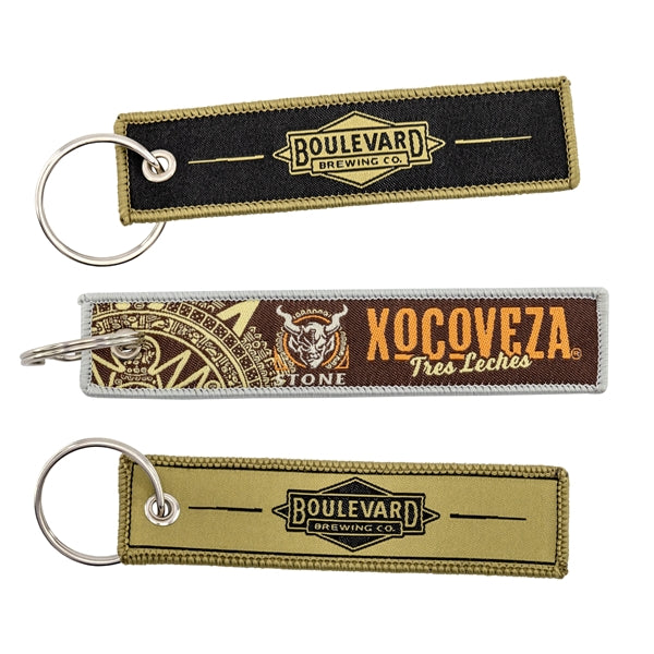 Woven Flight Keytag Keychain