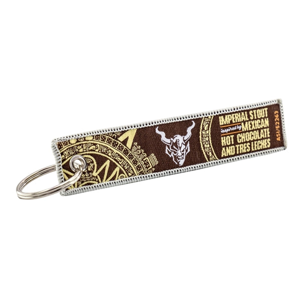 Woven Flight Keytag Keychain