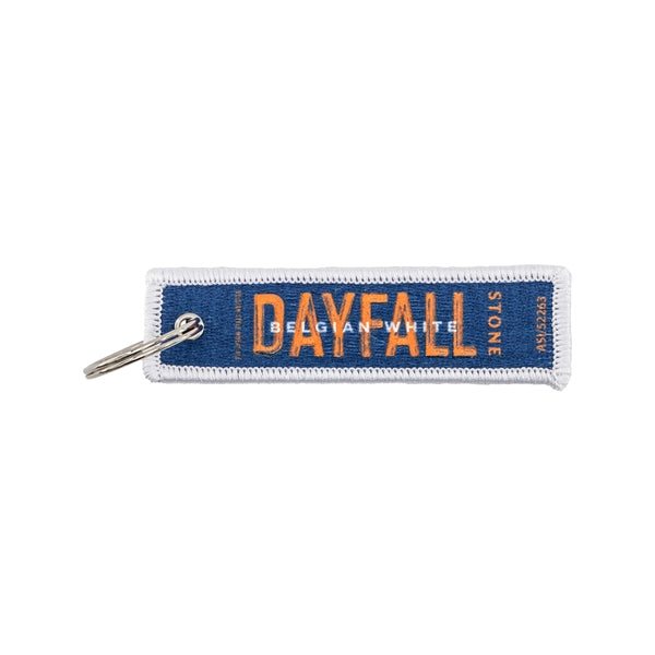 Pin Pointe Embroidered Flight Keytag Keychain