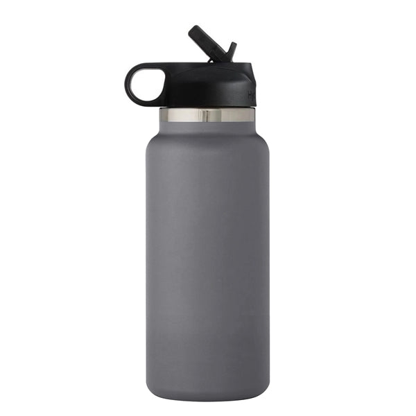 32 oz Vacuum Insulated Water Bottle W/ Straw&handle