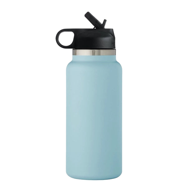 32 oz Vacuum Insulated Water Bottle W/ Straw&handle