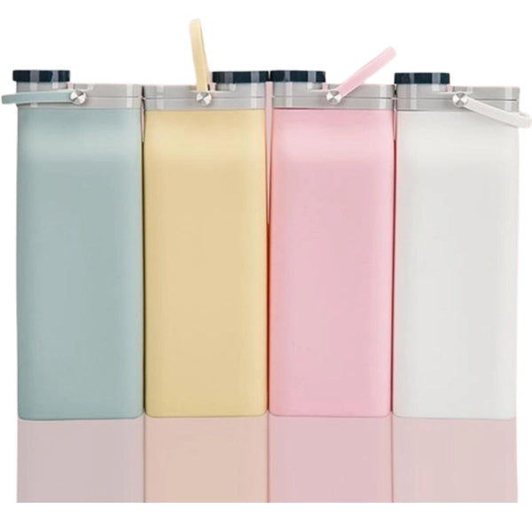 20oz Collapsible Silicone Water Bottles Outdoor Sports