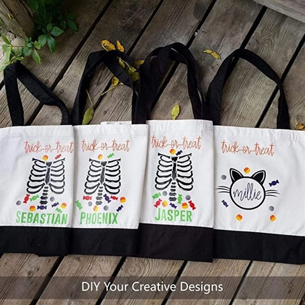 Large Two-Tones Canvas Tote Bag