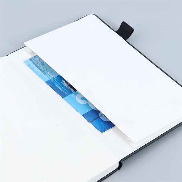 Classic A5 Faux Leather Hardcover Notebook with Elastic Band