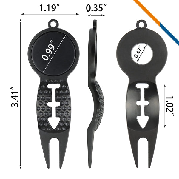 Senra Ball Marker Golf Divot Tool