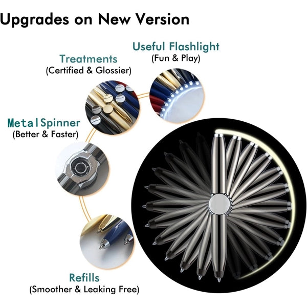 Stainless steel Pen Spinner