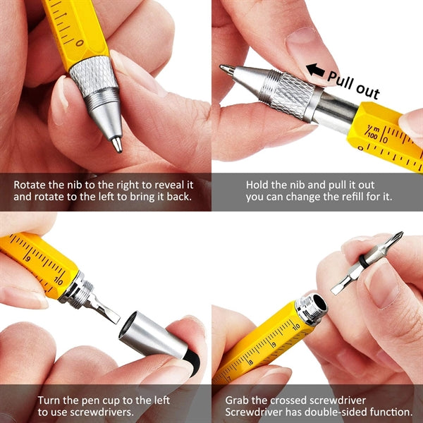 6-in-1 Multi-Tool Tech Pen