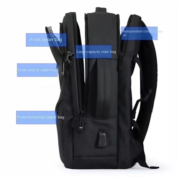 Men'S Usb Charging Computer Bag