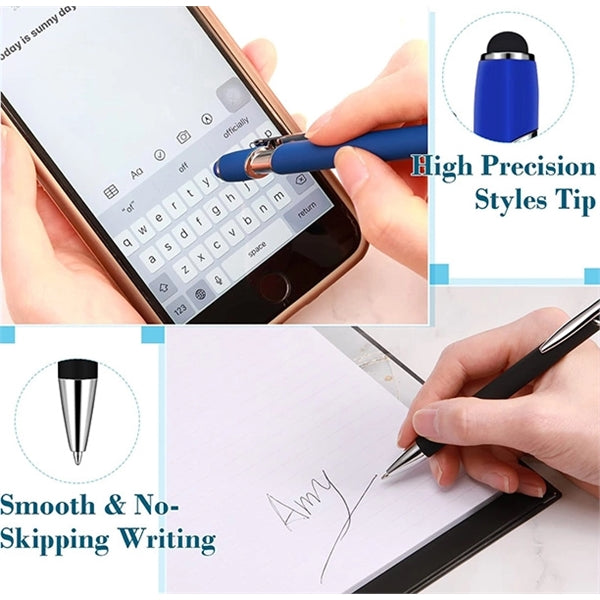 Rubberized Soft Touch Metal Ballpoint Pen