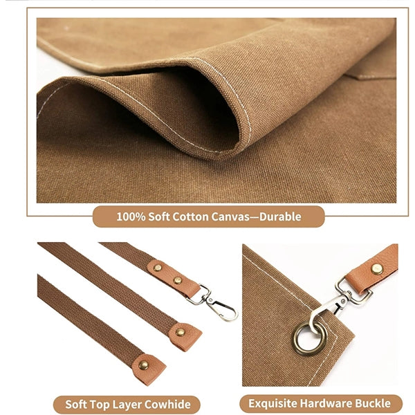 Cotton Canvas Chef Apron