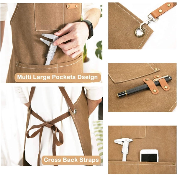 Cotton Canvas Chef Apron