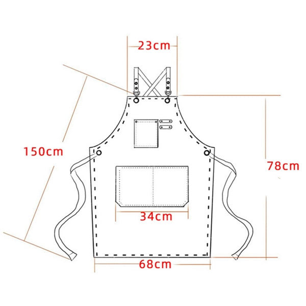 Cotton Canvas Chef Apron