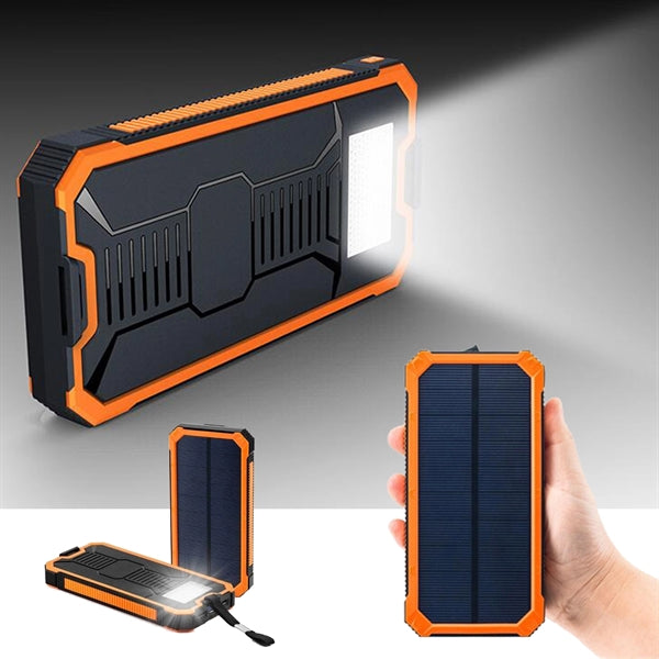 10000mAh Solar Power Charger With Custom Imprint Logo