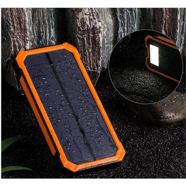 10000mAh Solar Power Charger With Custom Imprint Logo