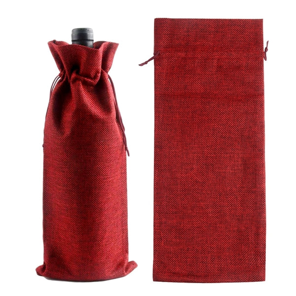 Wine Bottle Bag With Drawstring