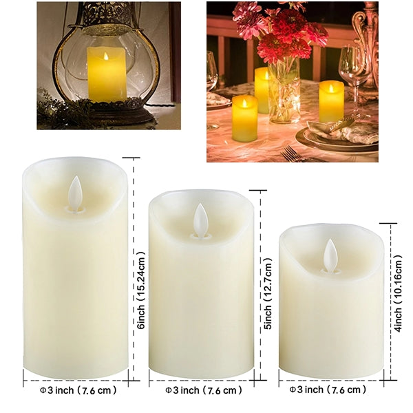 Real Scent Wax Led Candle