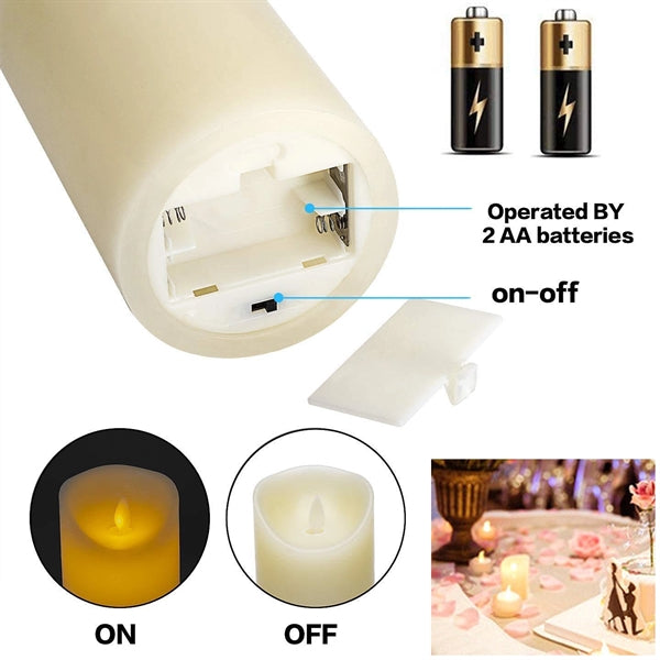 Real Scent Wax Led Candle