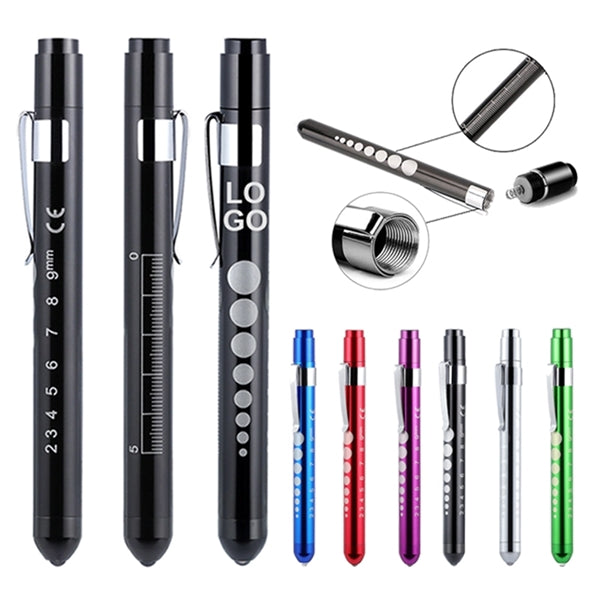 Medical Penlight with Pupil Gauge