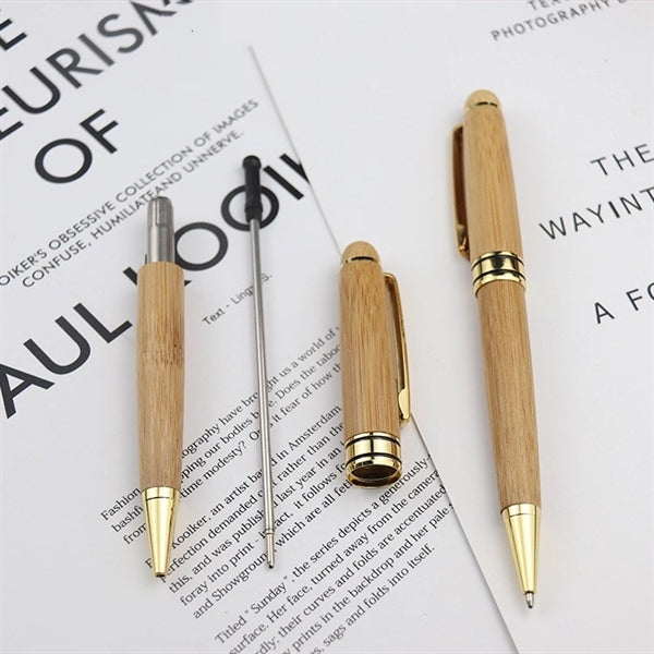 Eco Friendly Wooden Ballpoint Pen Pencil Set