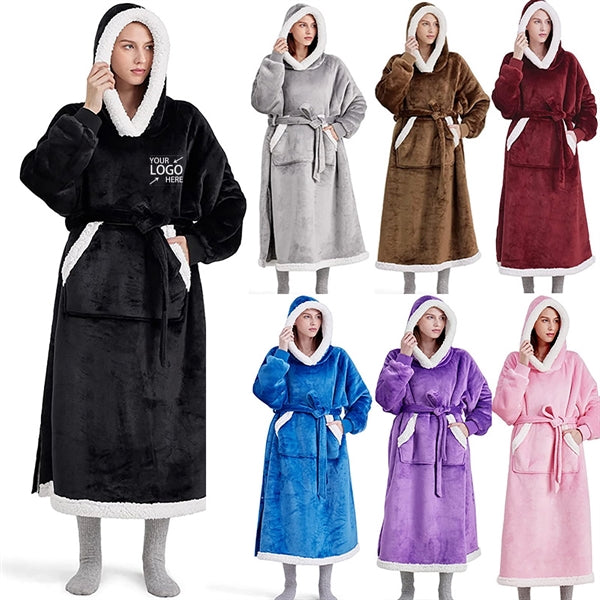 Oversized Home Wearable Blanket Hoodie Sweatshirt