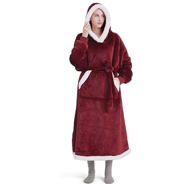 Oversized Home Wearable Blanket Hoodie Sweatshirt