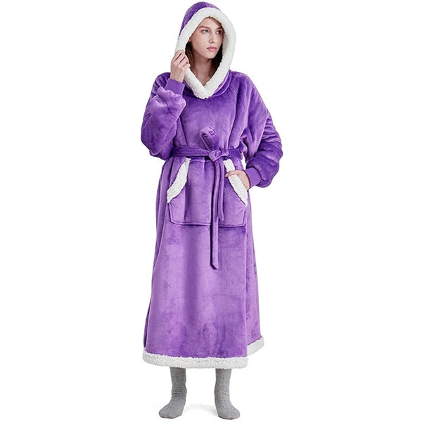 Oversized Home Wearable Blanket Hoodie Sweatshirt