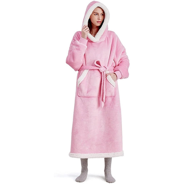 Oversized Home Wearable Blanket Hoodie Sweatshirt