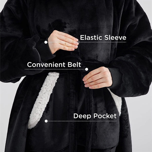 Oversized Home Wearable Blanket Hoodie Sweatshirt