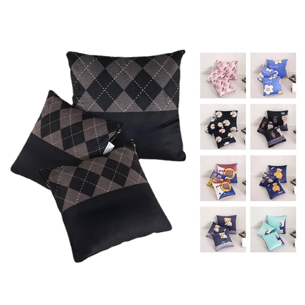 2 In 1 Throw Pillows Quilt