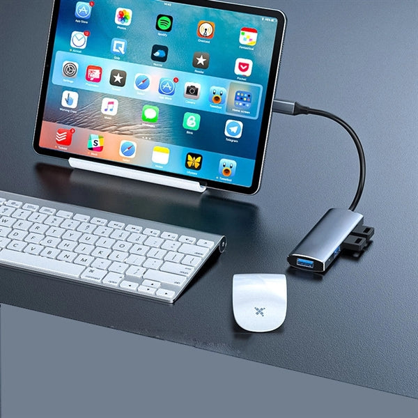 4 In 1 Multifunction Usb C Hub
