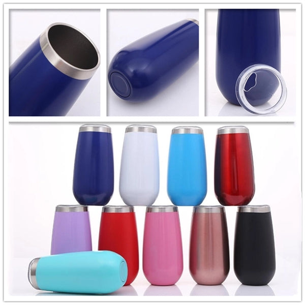 6Oz. Egg Shape Travel Cup