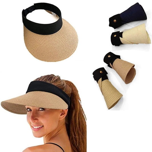 Straw Sun Visor