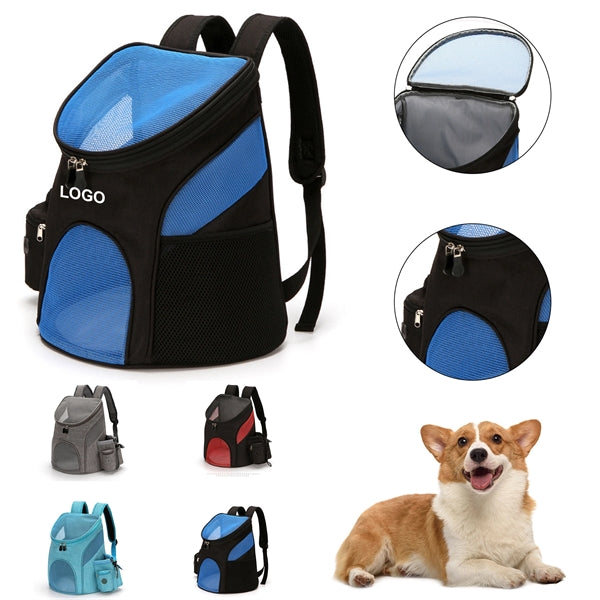 Breathable Comfortable Polyester Pet Backpack With Mesh