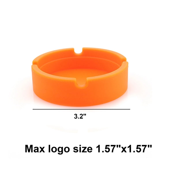 Round Silicone Ashtray
