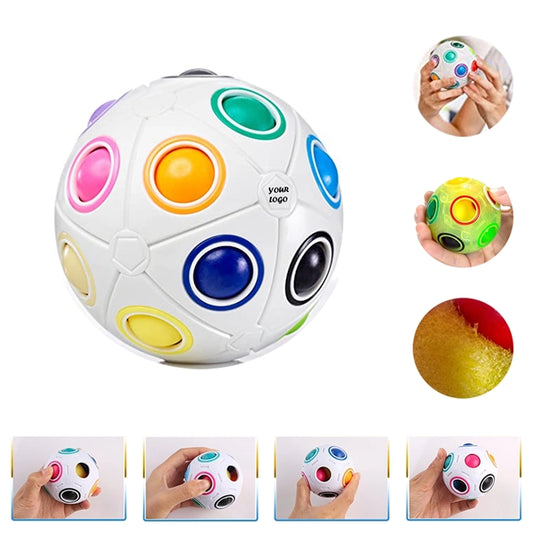 Rainbow Puzzle Ball