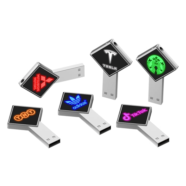 East Side Light Up 360 Degree Rotating USB