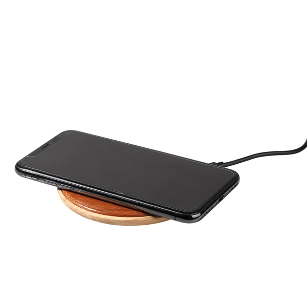 Hebron Walnut Eco-Friendly Wireless Charger