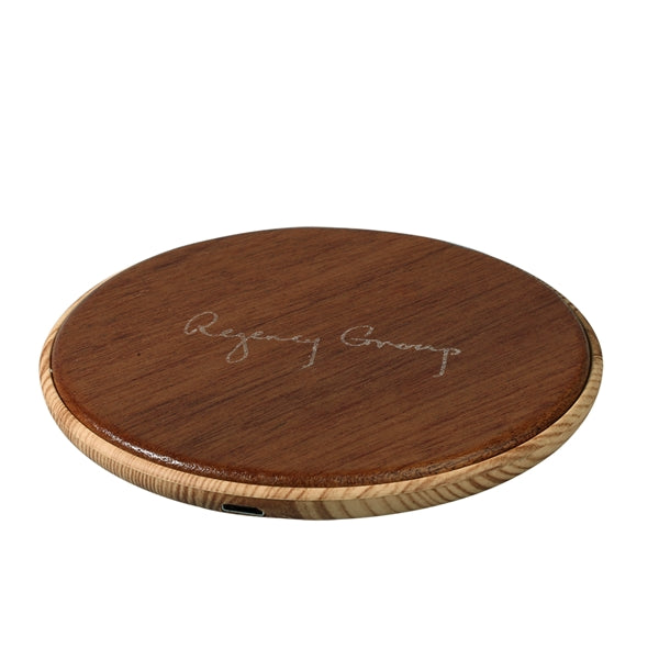 Hebron Walnut Eco-Friendly Wireless Charger