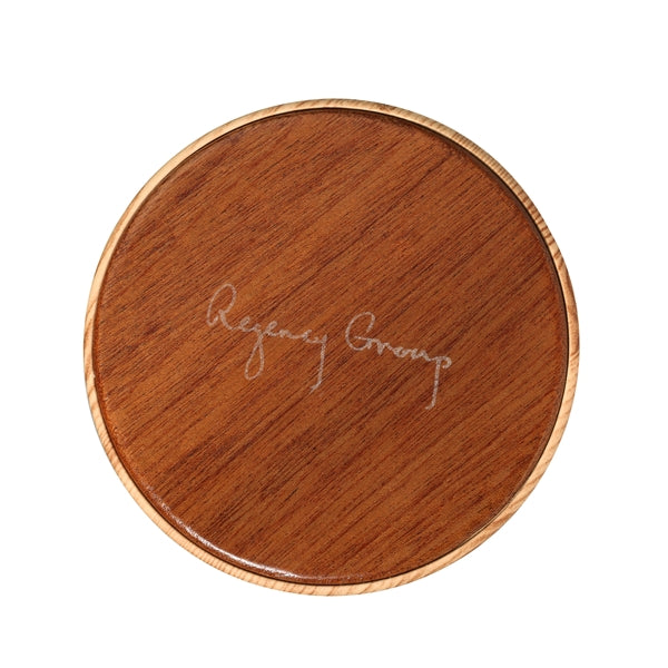 Hebron Walnut Eco-Friendly Wireless Charger