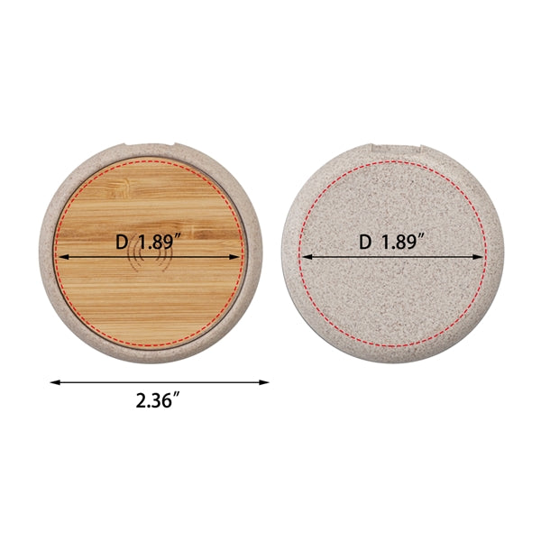 Moso Eco-Friendly Mini Wireless Charger