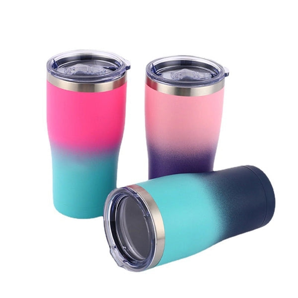 22 oz Stainless Steel Insulated Tumbler with Lid