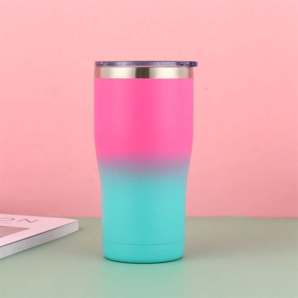 22 oz Stainless Steel Insulated Tumbler with Lid