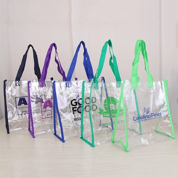 Clear PVC Tote Bag